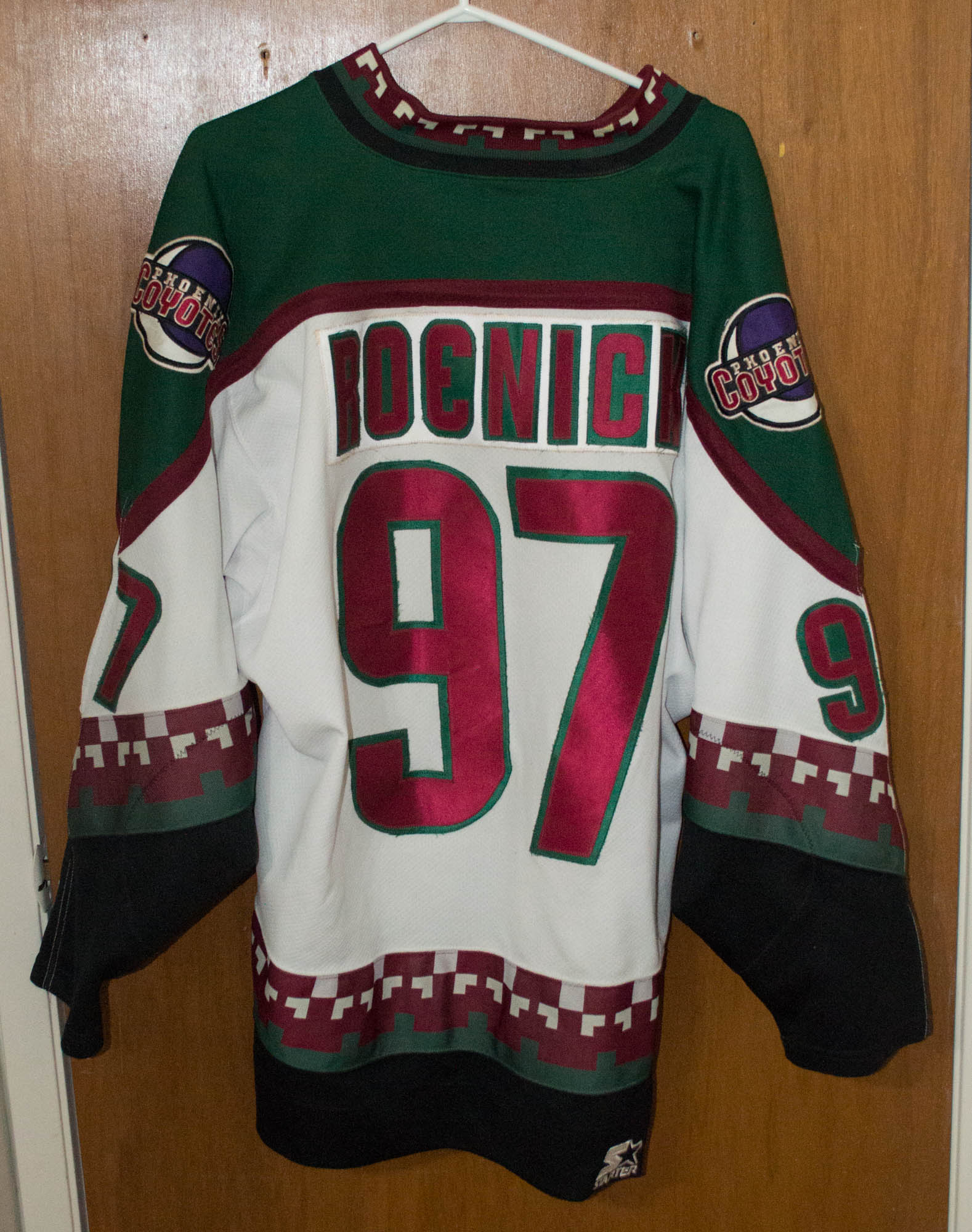 phoenix coyotes 1996 jersey